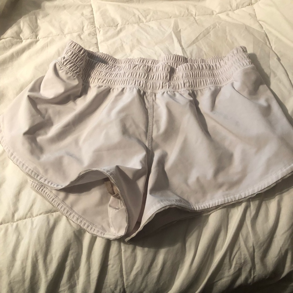 White Lululemon Shorts